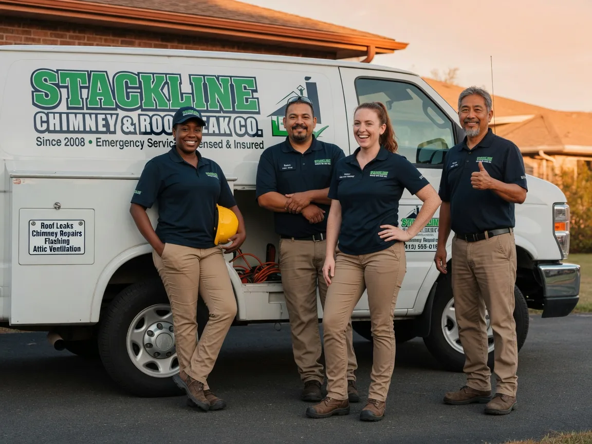 Chimney flashing repair company in Midland, NC